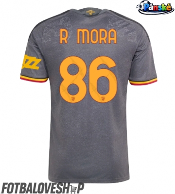 AS Roma Rodrigo Mora #86 Alternativní Dres 2026-27 Krátký Rukáv