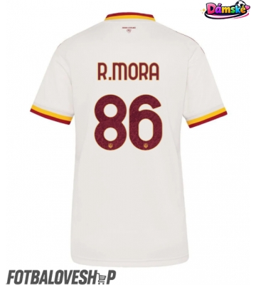 AS Roma Rodrigo Mora #86 Dámské Venkovní Dres 2026-27 Krátký Rukáv