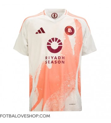 AS Roma Venkovní Dres 2024-25 Krátký Rukáv