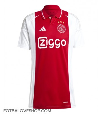 Ajax Dámské Domácí Dres 2024-25 Krátký Rukáv