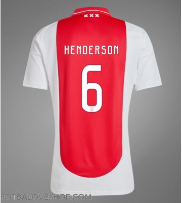 Ajax Jordan Henderson #6 Domácí Dres 2024-25 Krátký Rukáv
