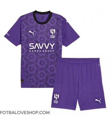 Al-Hilal Dětské Alternativní Dres 2024-25 Krátký Rukáv (+ trenýrky)