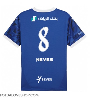 Al-Hilal Ruben Neves #8 Domácí Dres 2024-25 Krátký Rukáv