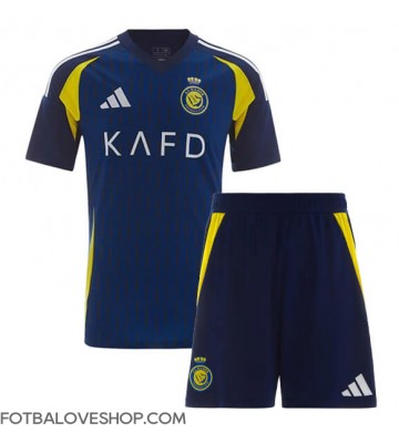 Al-Nassr Dětské Venkovní Dres 2024-25 Krátký Rukáv (+ trenýrky)