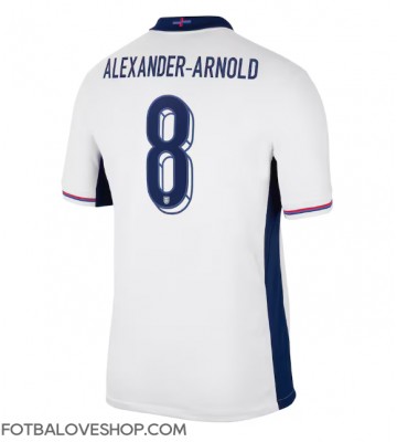 Anglie Alexander-Arnold #8 Domácí Dres ME 2024 Krátký Rukáv
