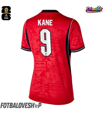 Anglie Harry Kane #9 Dámské Venkovní Dres MS 2026 Krátký Rukáv