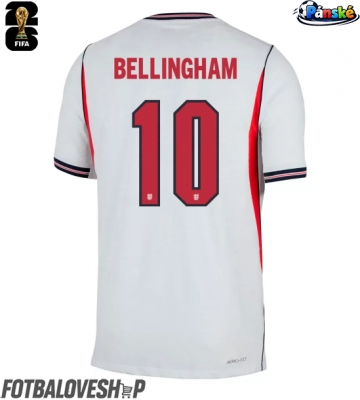 Anglie Jude Bellingham #10 Domácí Dres MS 2026 Krátký Rukáv