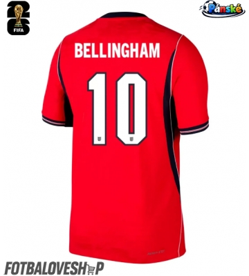 Anglie Jude Bellingham #10 Venkovní Dres MS 2026 Krátký Rukáv