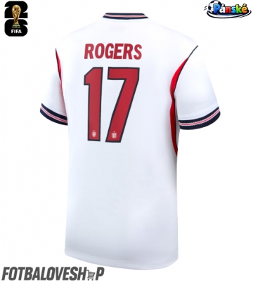 Anglie Morgan Rogers #17 Domácí Dres MS 2026 Krátký Rukáv