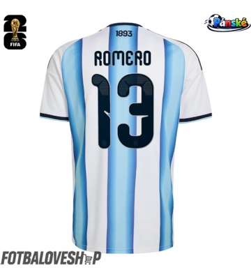 Argentina Cristian Romero #13 Domácí Dres MS 2026 Krátký Rukáv