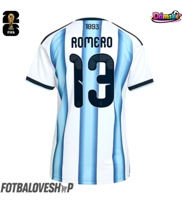 Argentina Cristian Romero #13 Dámské Domácí Dres MS 2026 Krátký Rukáv