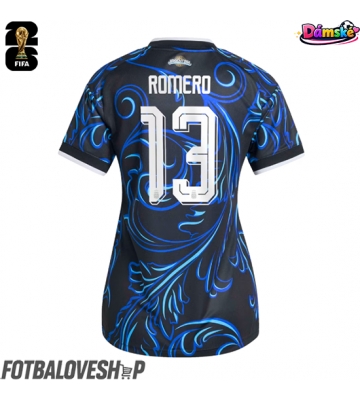 Argentina Cristian Romero #13 Dámské Venkovní Dres MS 2026 Krátký Rukáv