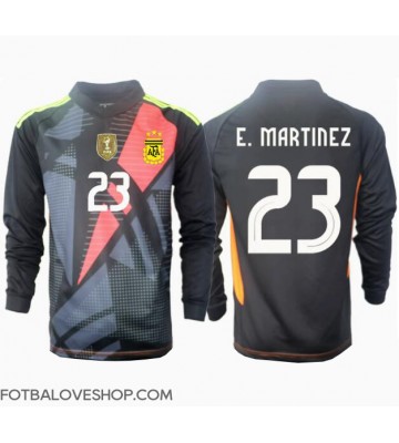 Argentina Emiliano Martinez #23 Brankářské Domácí Dres Copa America 2024 Dlouhý Rukáv