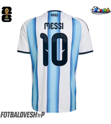 Argentina Lionel Messi #10 Domácí Dres MS 2026 Krátký Rukáv