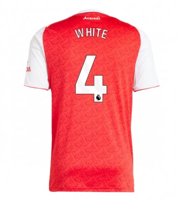 Arsenal Ben White #4 Domácí Dres 2025-26 Krátký Rukáv