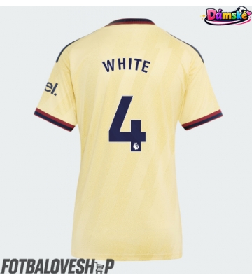 Arsenal Ben White #4 Dámské Alternativní Dres 2026-27 Krátký Rukáv
