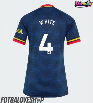 Arsenal Ben White #4 Dámské Venkovní Dres 2026-27 Krátký Rukáv