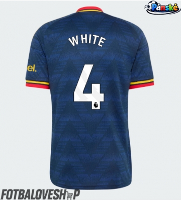 Arsenal Ben White #4 Venkovní Dres 2026-27 Krátký Rukáv