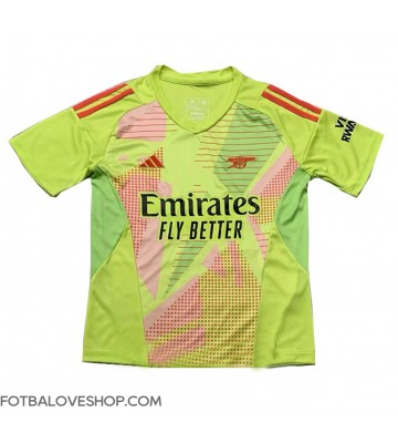 Arsenal Brankářské Domácí Dres 2024-25 Krátký Rukáv
