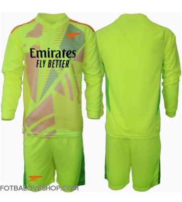 Arsenal Brankářské Dětské Domácí Dres 2024-25 Dlouhý Rukáv (+ trenýrky)