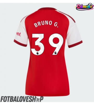 Arsenal Bruno Guimaraes #39 Dámské Domácí Dres 2026-27 Krátký Rukáv