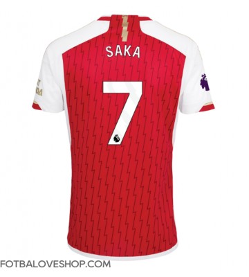 Arsenal Bukayo Saka #7 Domácí Dres 2023-24 Krátký Rukáv