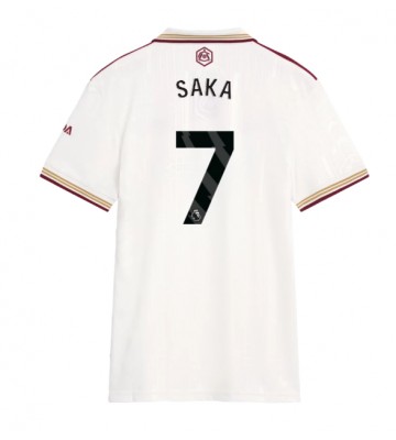 Arsenal Bukayo Saka #7 Dámské Alternativní Dres 2025-26 Krátký Rukáv Arsenal Bukayo Saka #7 Dámské Alternativní Dres 2025-26 Krátký Rukáv