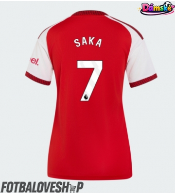 Arsenal Bukayo Saka #7 Dámské Domácí Dres 2026-27 Krátký Rukáv