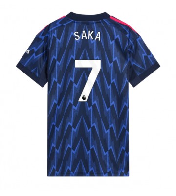 Arsenal Bukayo Saka #7 Dámské Venkovní Dres 2025-26 Krátký Rukáv Arsenal Bukayo Saka #7 Dámské Venkovní Dres 2025-26 Krátký Rukáv