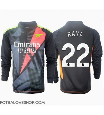 Arsenal David Raya #22 Brankářské Alternativní Dres 2024-25 Dlouhý Rukáv