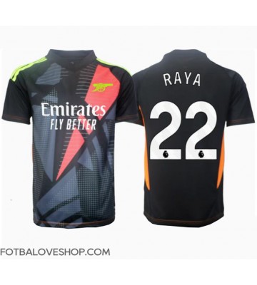 Arsenal David Raya #22 Brankářské Alternativní Dres 2024-25 Krátký Rukáv