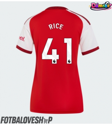 Arsenal Declan Rice #41 Dámské Domácí Dres 2026-27 Krátký Rukáv