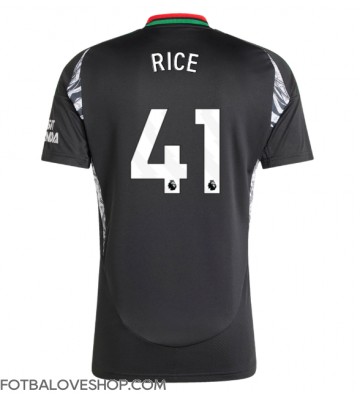 Arsenal Declan Rice #41 Venkovní Dres 2024-25 Krátký Rukáv