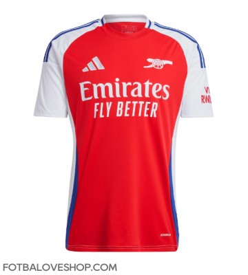Arsenal Domácí Dres 2024-25 Krátký Rukáv