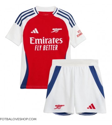 Arsenal Dětské Domácí Dres 2024-25 Krátký Rukáv (+ trenýrky)