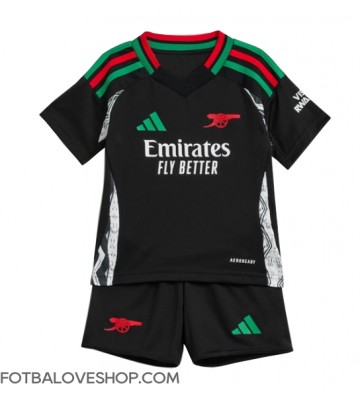 Arsenal Dětské Venkovní Dres 2024-25 Krátký Rukáv (+ trenýrky)