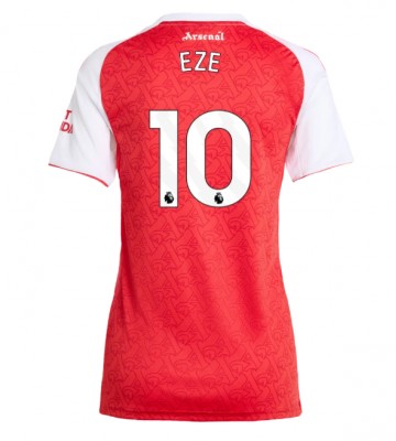 Arsenal Eberechi Eze #10 Dámské Domácí Dres 2025-26 Krátký Rukáv