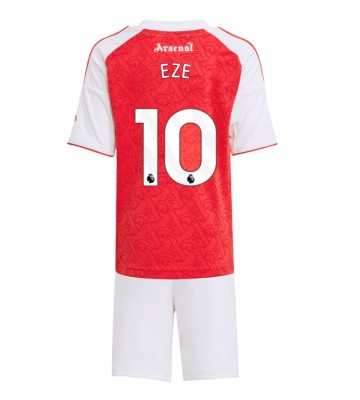 Arsenal Eberechi Eze #10 Dětské Domácí Dres 2025-26 Krátký Rukáv (+ trenýrky)