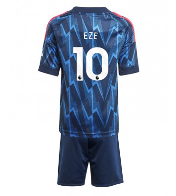 Arsenal Eberechi Eze #10 Dětské Venkovní Dres 2025-26 Krátký Rukáv (+ trenýrky)