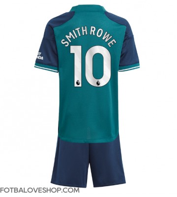 Arsenal Emile Smith Rowe #10 Dětské Alternativní Dres 2023-24 Krátký Rukáv (+ trenýrky)