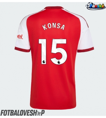 Arsenal Ezri Konsa #15 Domácí Dres 2026-27 Krátký Rukáv