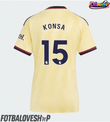 Arsenal Ezri Konsa #15 Dámské Alternativní Dres 2026-27 Krátký Rukáv