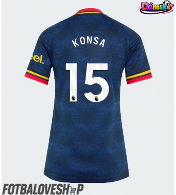 Arsenal Ezri Konsa #15 Dámské Venkovní Dres 2026-27 Krátký Rukáv