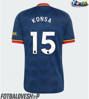 Arsenal Ezri Konsa #15 Venkovní Dres 2026-27 Krátký Rukáv