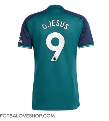 Arsenal Gabriel Jesus #9 Alternativní Dres 2023-24 Krátký Rukáv