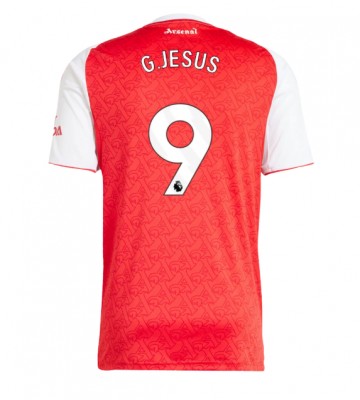 Arsenal Gabriel Jesus #9 Domácí Dres 2025-26 Krátký Rukáv