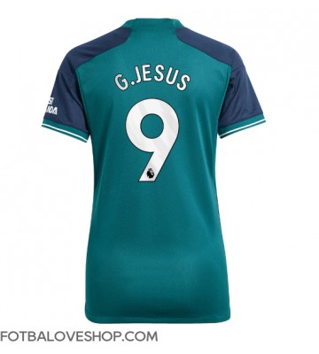 Arsenal Gabriel Jesus #9 Dámské Alternativní Dres 2023-24 Krátký Rukáv