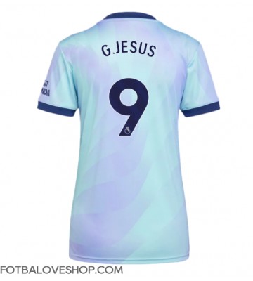 Arsenal Gabriel Jesus #9 Dámské Alternativní Dres 2024-25 Krátký Rukáv