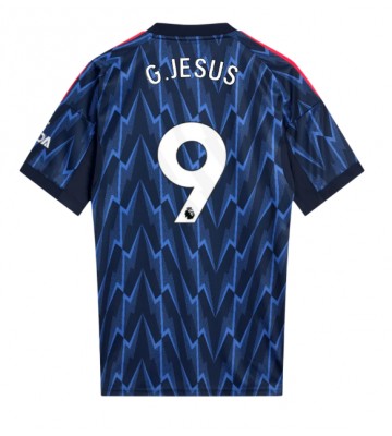 Arsenal Gabriel Jesus #9 Venkovní Dres 2025-26 Krátký Rukáv