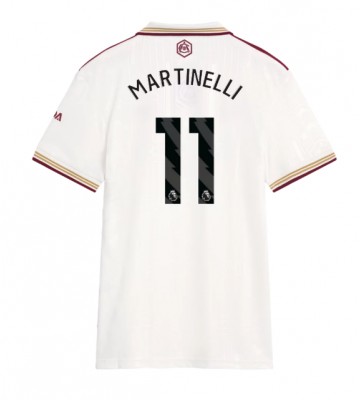 Arsenal Gabriel Martinelli #11 Dámské Alternativní Dres 2025-26 Krátký Rukáv